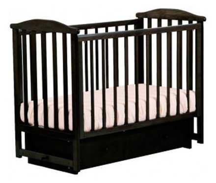 Кроватка ЛЕЛЬ (Кубаньлесстрой) Лютик АБ 15.2, классическая, поперечный маятник фотография 2