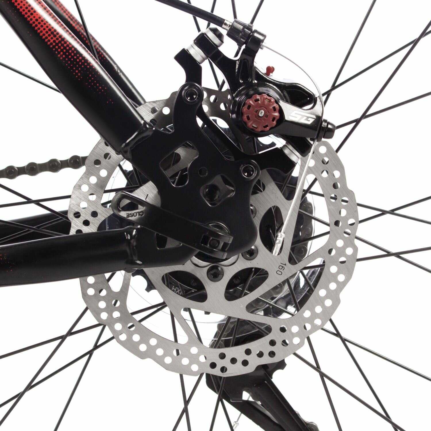 Подростковый горный (MTB) велосипед Foxx Caiman 24 (24SHD. CAIMAN.12RD4) фотография 12