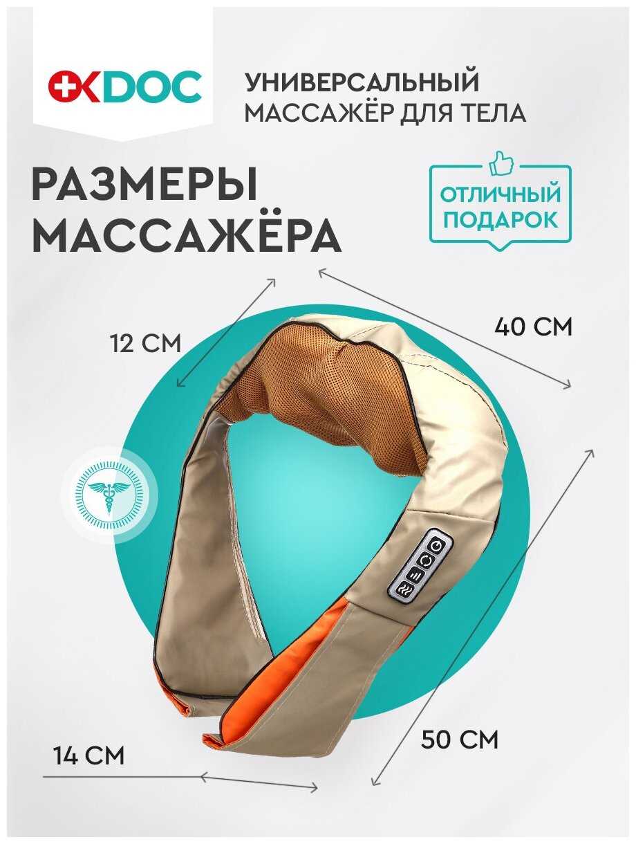 Электрический массажер OKDOC Массажер (10в1) фотография 9