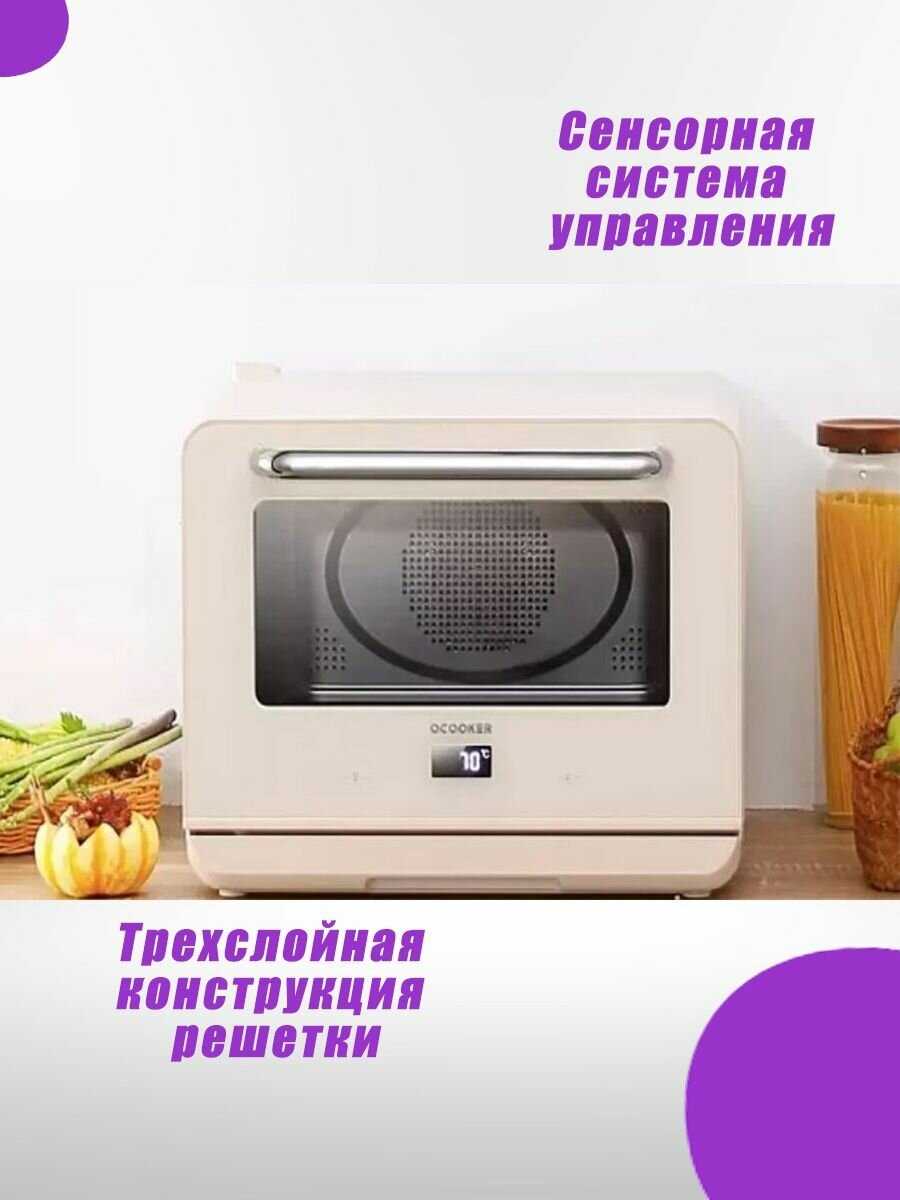 Портативный духовой шкаф Xiaomi Qcooker Smart Steam Electric Oven 20L (CL-ZK201Y) фотография 14