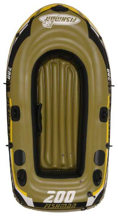 Надувная лодка Jilong Fishman 200set JL007207-1N с веслами и насосом фотография 1
