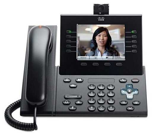 Cisco CP-9951-C-CAM-K9 IP-телефон с камерой, Black
