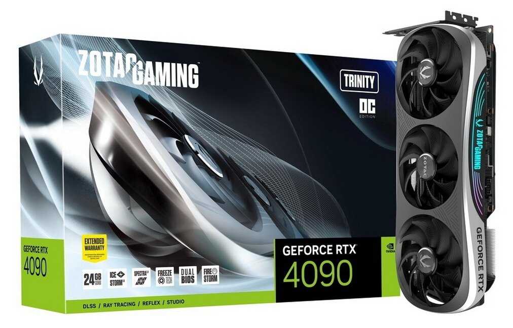 Видеокарта ZOTAC GAMING GeForce RTX 4090 Trinity OC (ZT-D40900J-10P) фотография 5