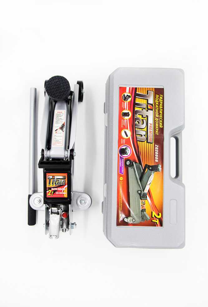 Домкрат Titan Домкрат подкатной 2т (20008-1) фотография 4