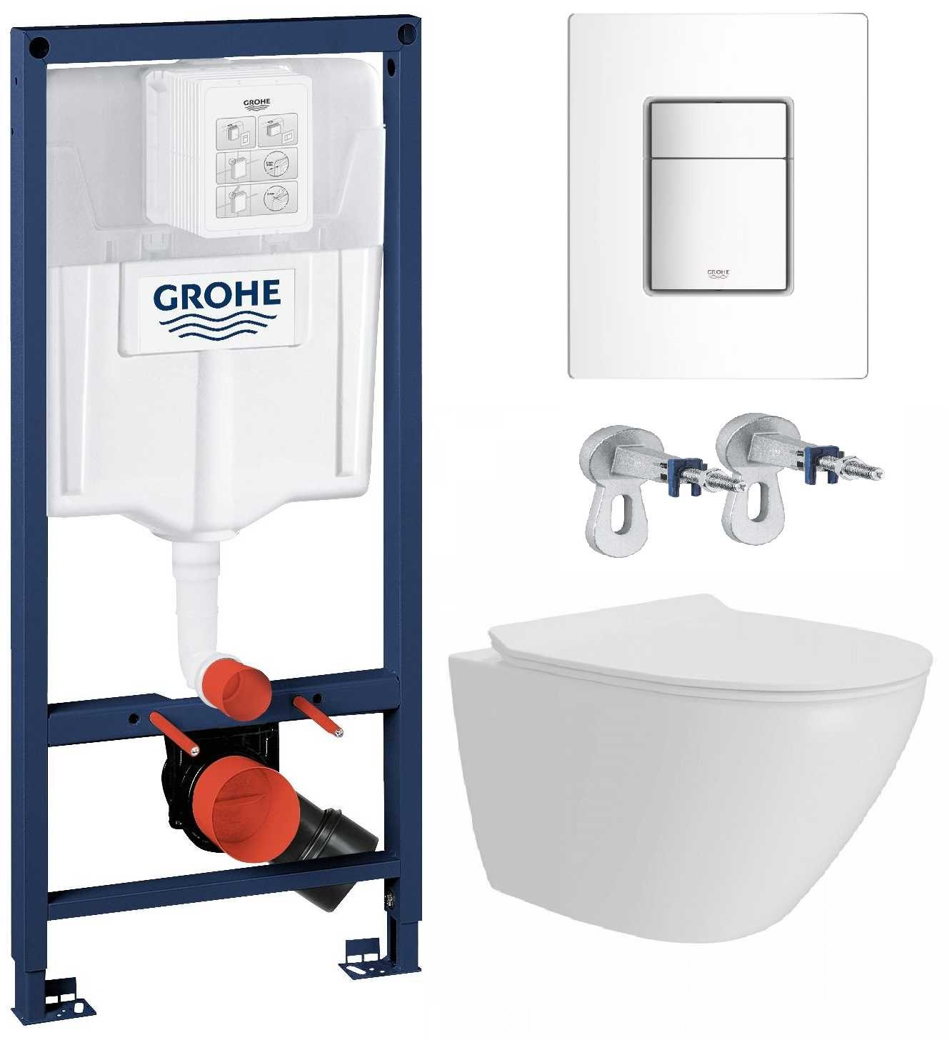 Инсталляция GROHE Rapid SL (38732SH0) фотография 14