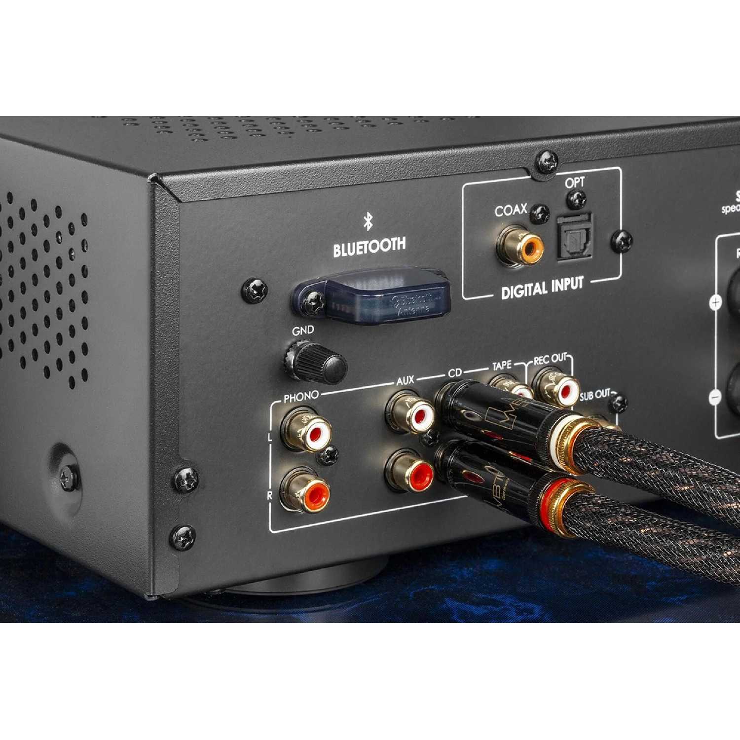 Интегральный стереоусилитель Premiera A1 с MM-фонокорректором, ЦАП, Bluetooth 5.0 фотография 4
