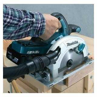 Дисковая пила аккумуляторная Makita DHS710Z фотография 18