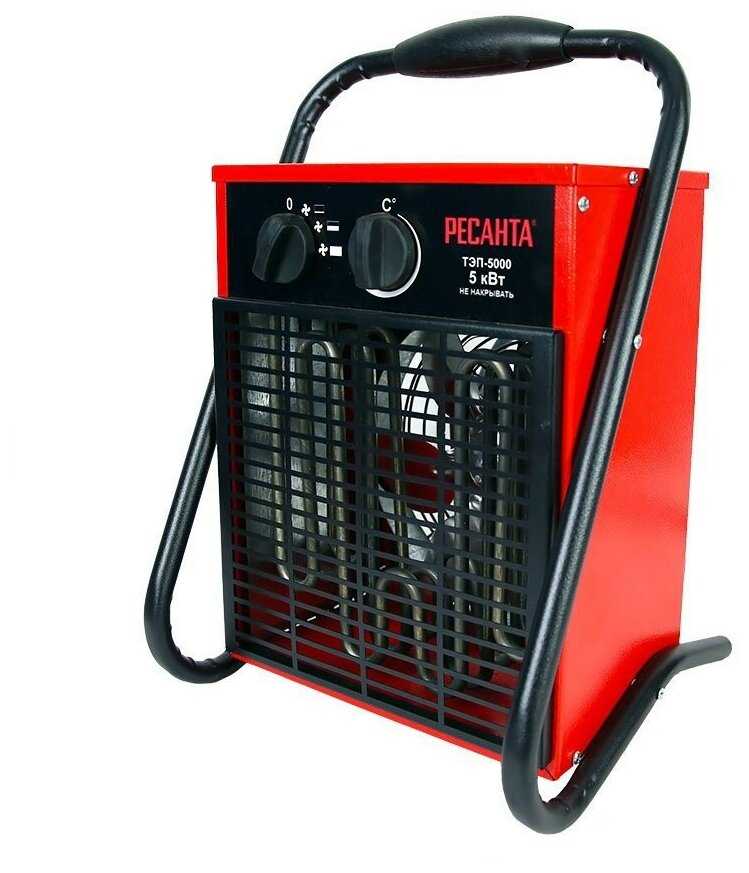 Электрическая тепловая пушка РЕСАНТА ТЭП-5000 фотография 1