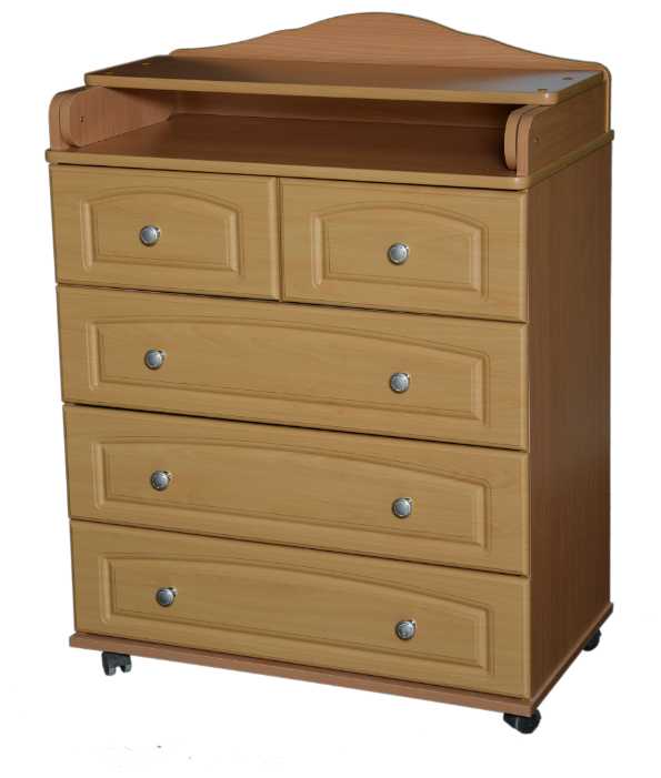 Пеленальный комод Кедр Victoria 805 МДФ фотография 12