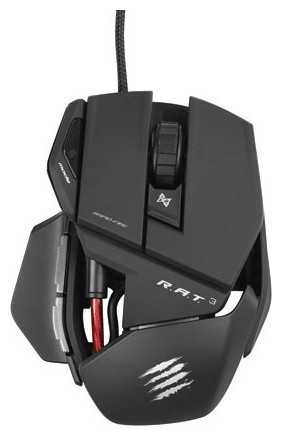 Игровая мышь Mad Catz R.A.T.3 Gaming Mouse Black USB фотография 1