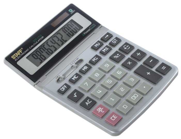 Калькулятор бухгалтерский STAFF STF-1712 фотография 1