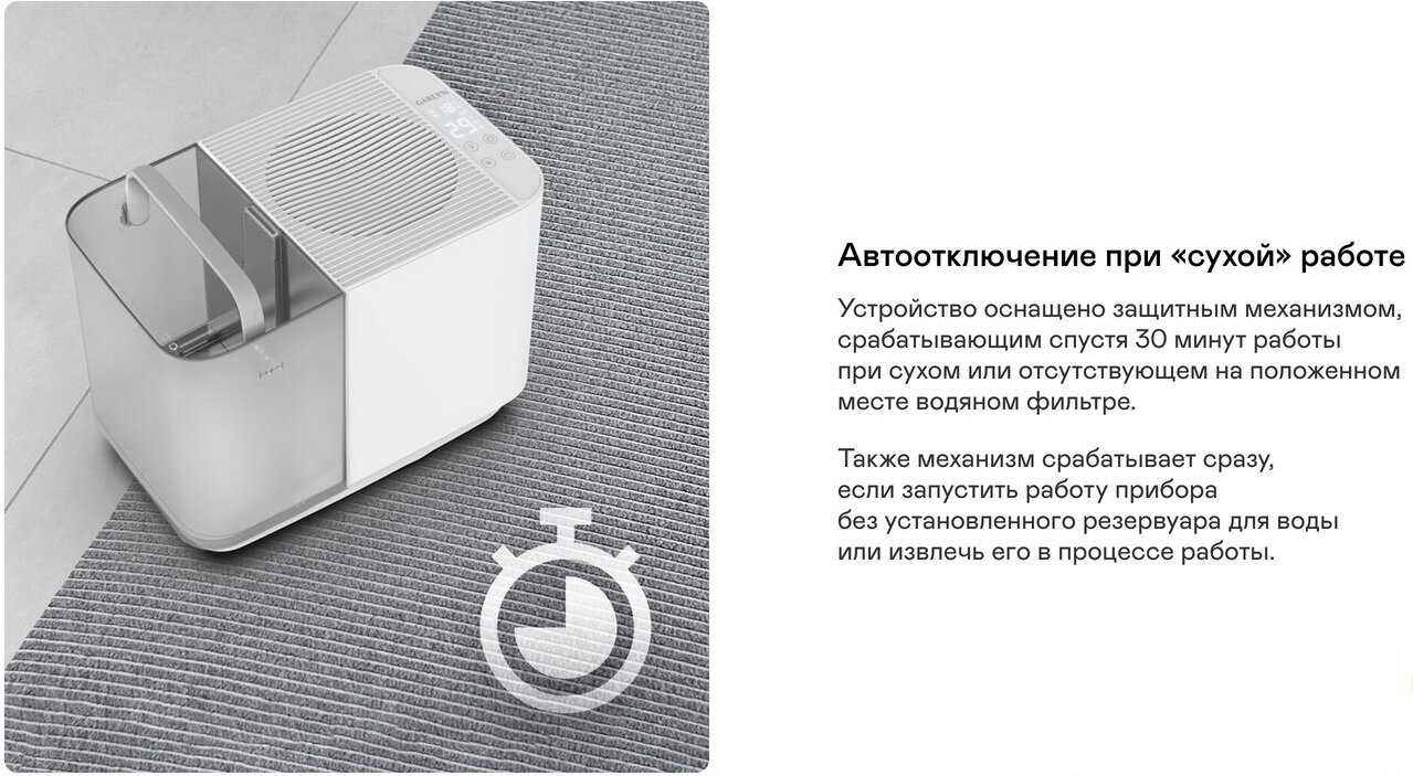 Увлажнитель воздуха GARLYN AirWash V30 фотография 16