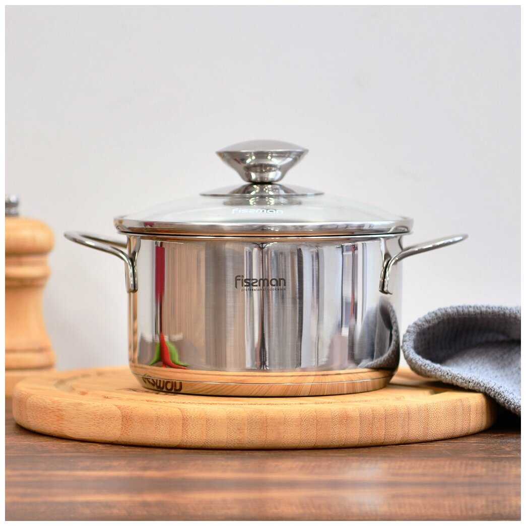 Кухонная посуда Fissman Bambino 5273 [0.9 л, диаметр 14 см] фотография 6