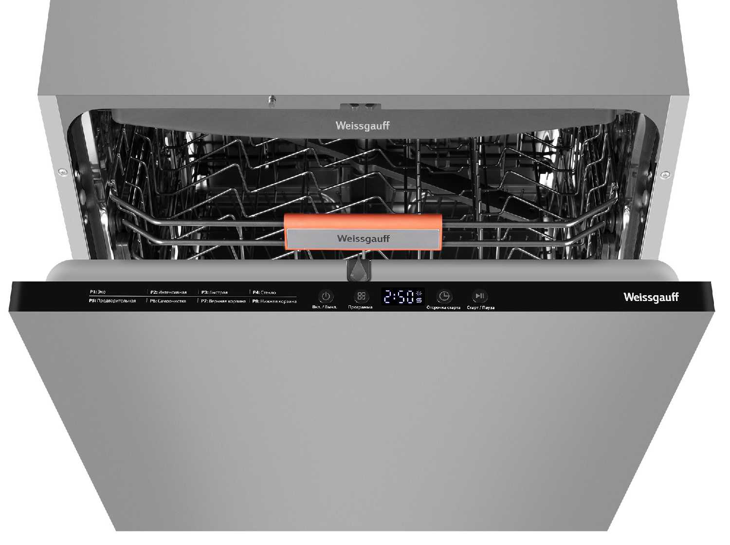 Встраиваемая посудомоечная машина Weissgauff BDW 6038 Infolight фотография 2
