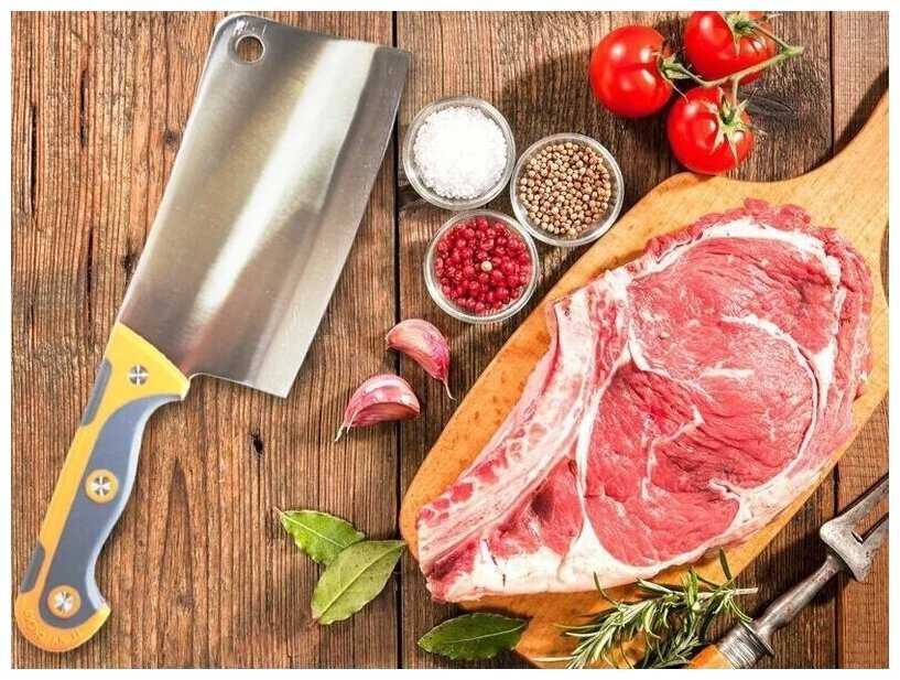 Топорик кухонный для мяса фотография 3
