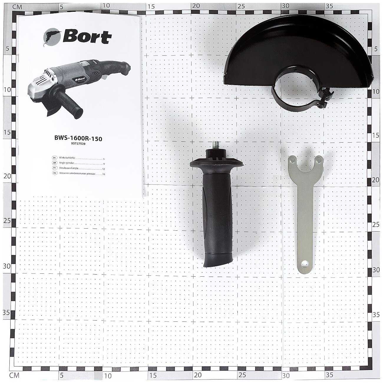 УШМ Bort BWS-1600R-150 (93727529) фотография 6