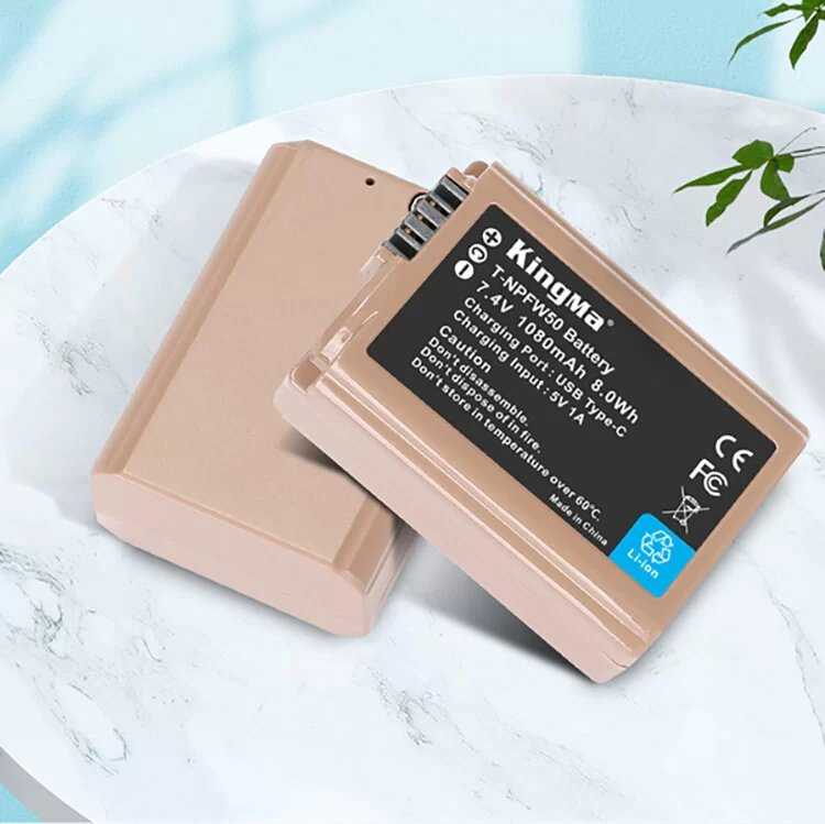 Аккумулятор KingMa NP-FW50 [Type-C, 1080mAh] фотография 7