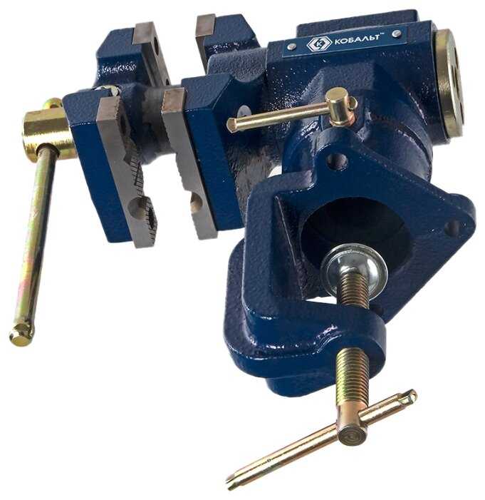 Тиски КОБАЛЬТ 910-010 63 мм фотография 1