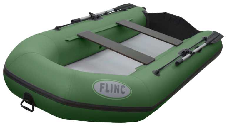 Надувная лодка FLINC FT320LA оливковый фотография 1