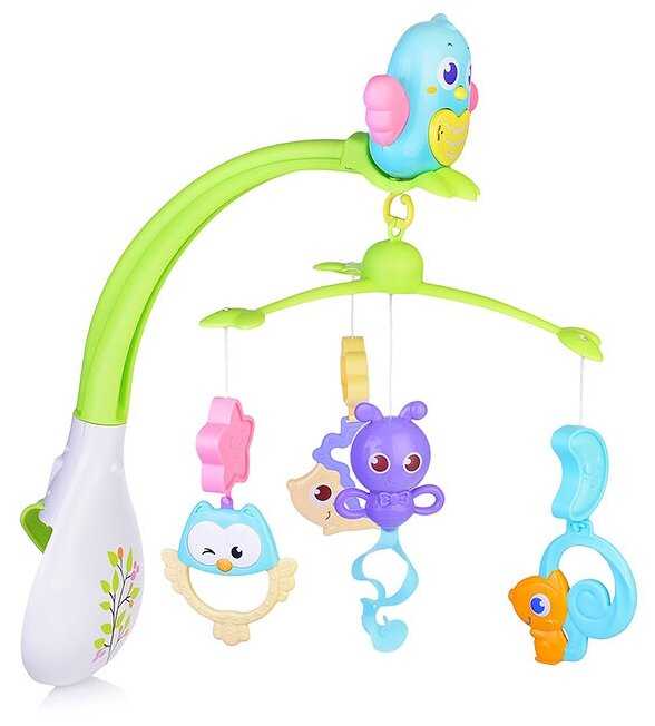 Карусель на кроватку Мобиль музыкальный Совушка, в коробке Дарите радость! UT0010