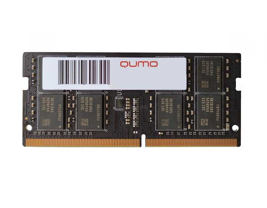 Оперативная память Qumo 32 ГБ DDR4 SODIMM (QUM4S-32G3200N22) фотография 7