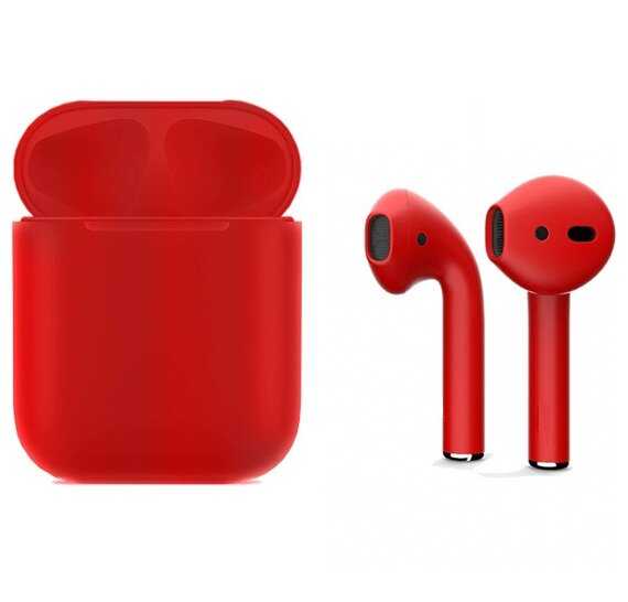 Беспроводные наушники Apple AirPods 2 Color (без беспроводной зарядки чехла) фотография 10