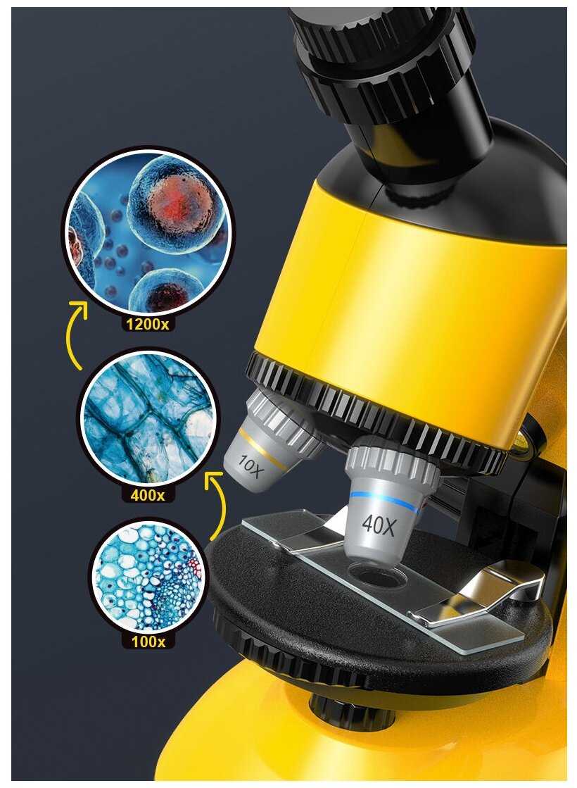 Микроскоп детский школьный OT-INL83 фотография 9