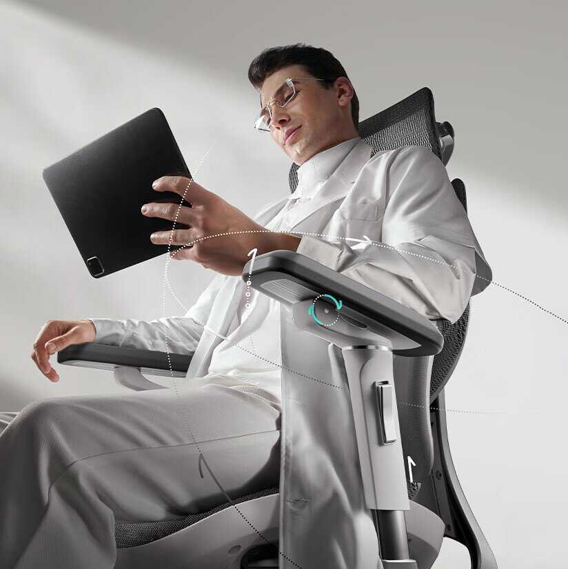 Офисное кресло с подставкой для ног Xiaomi HBADA Ergonomic Computer Chair E3 Pro 4.0 Version 2024 Black фотография 2