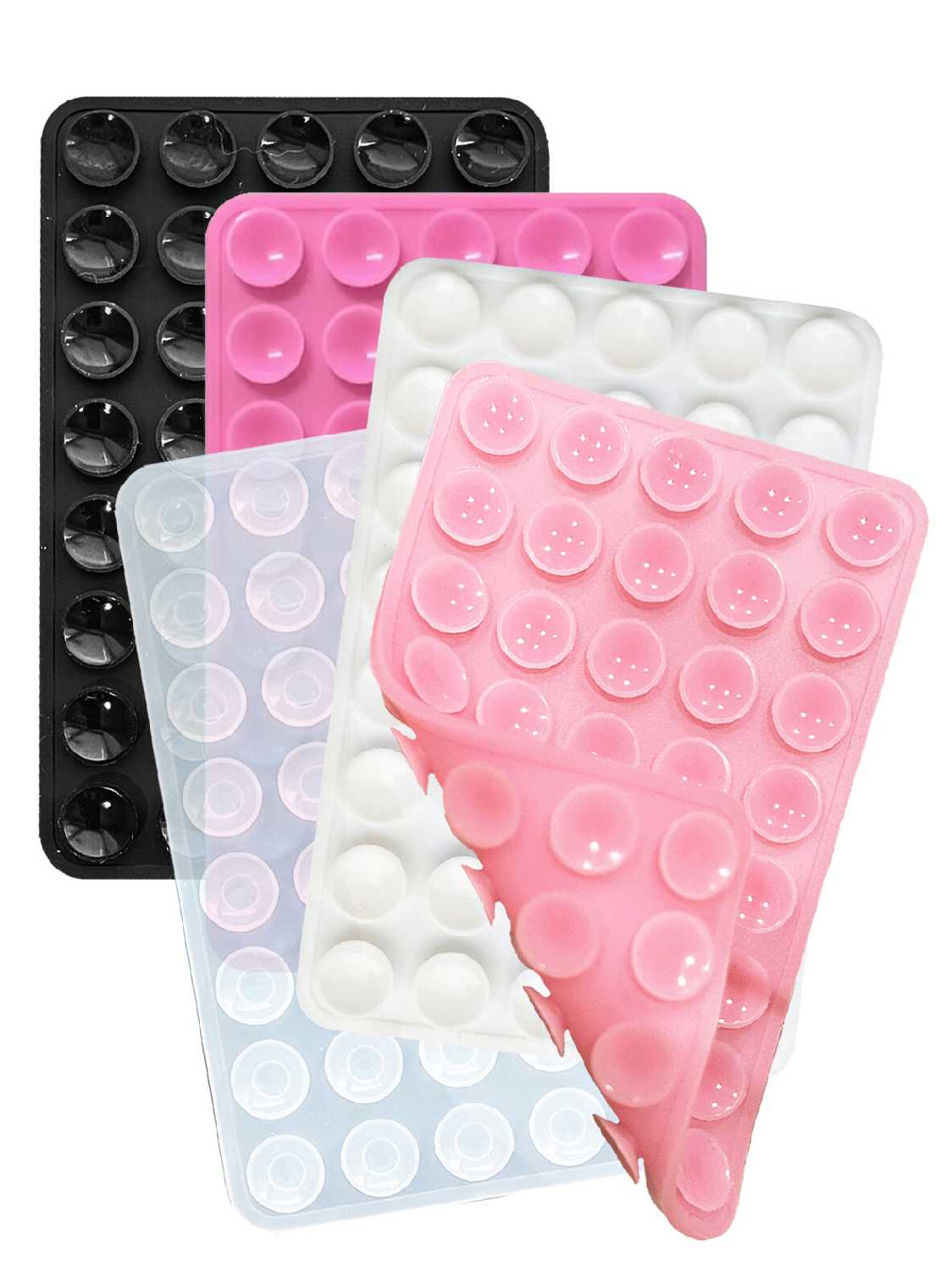 Держатель для телефона Без бренда Держатель для телефона [40 присосок] [двухсторонний штатив] фотография 2