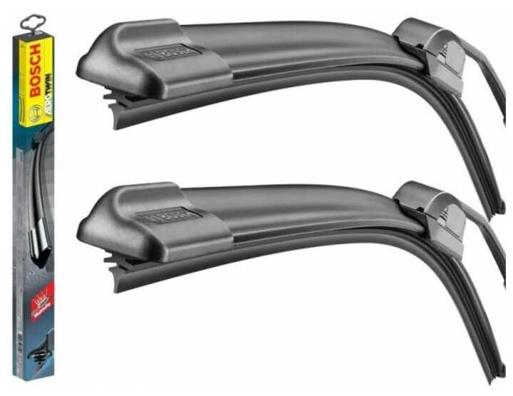 Щетка стеклоочистителя бескаркасная Bosch Aerotwin A931S, 2 шт. фотография 14