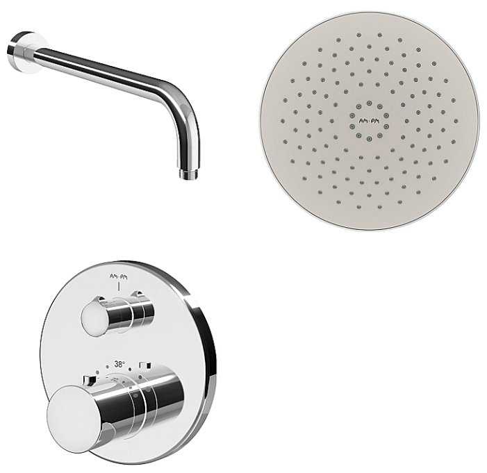 Верхний душ AM.PM Like 2, хром