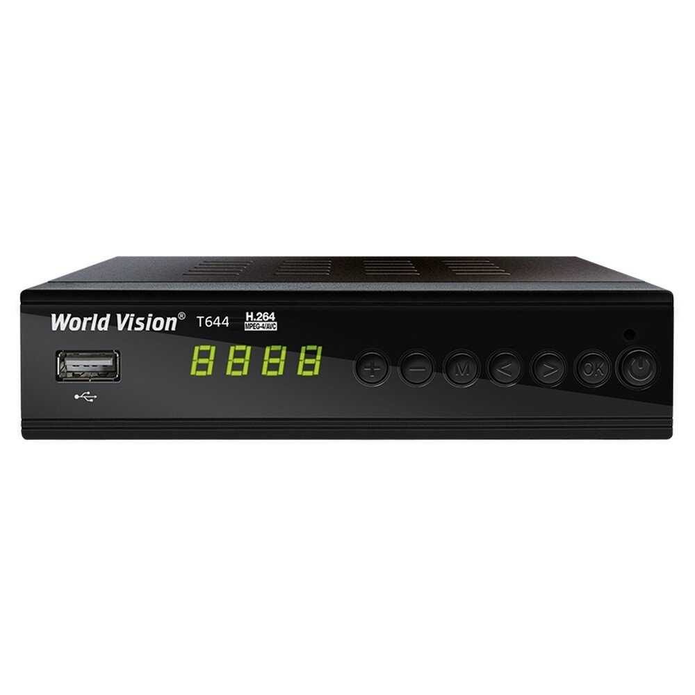 Кабельный приемник World Vision T624D4 фотография 1