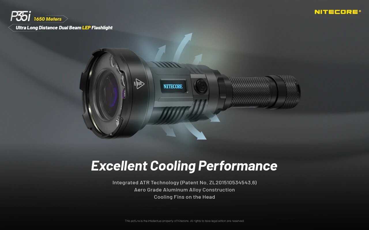Светодиодный фонарик NITECORE P35i (NL2150HPi) фотография 17