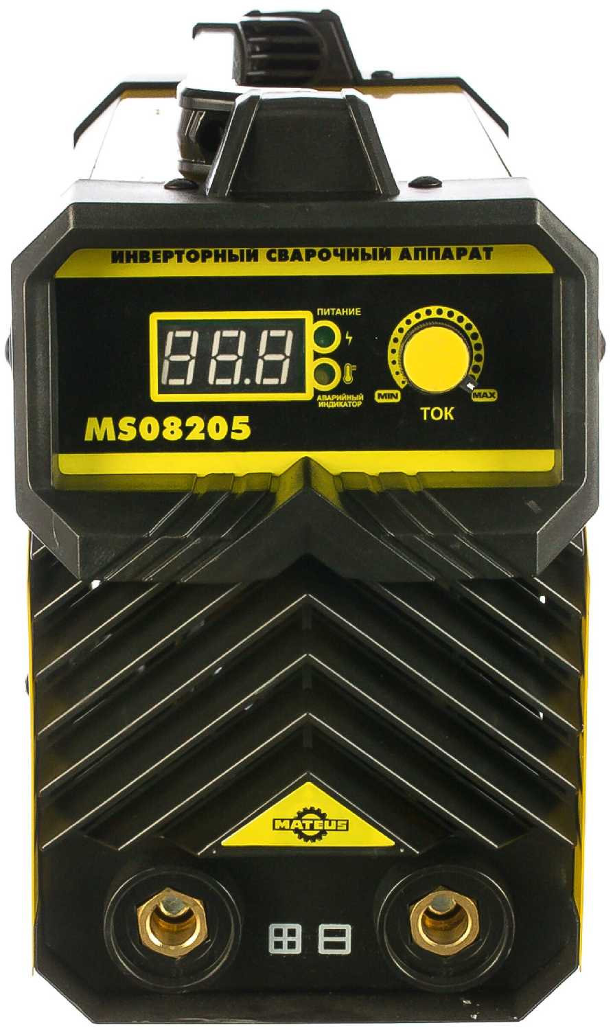 Сварочный аппарат Mateus MMA-200 (MS08205) фотография 1