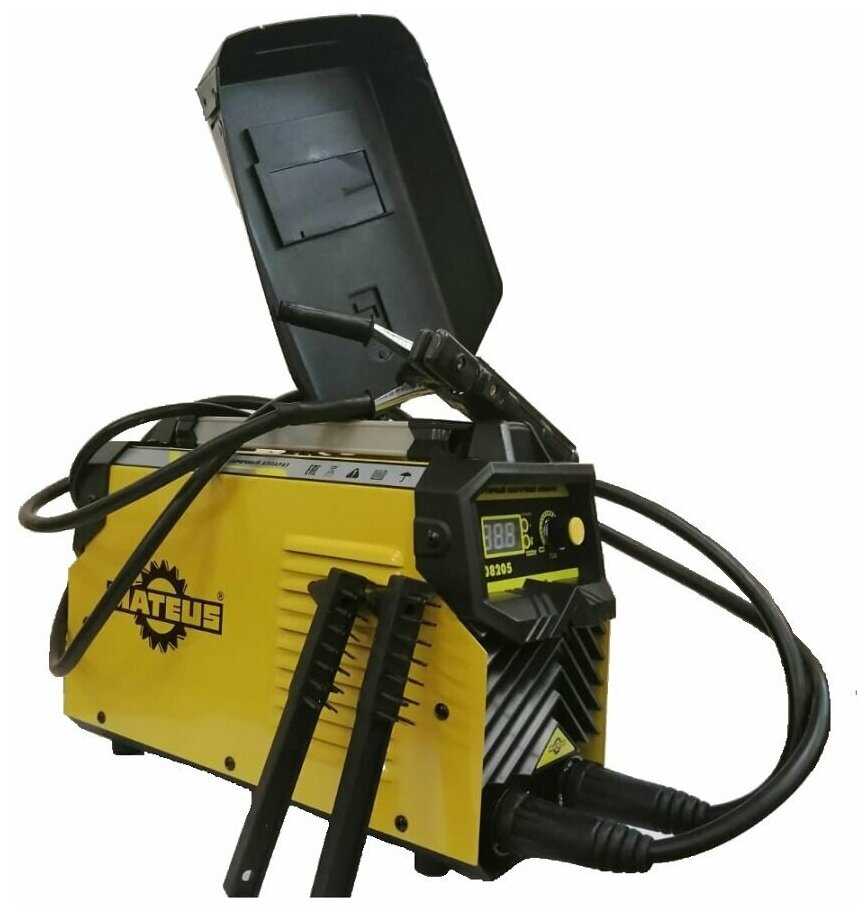 Сварочный аппарат Mateus MMA-200 (MS08205) фотография 2