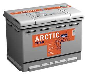 Автомобильный аккумулятор TITAN ARCTIC 6CT-60.1 VL 242х175х190 фотография 1