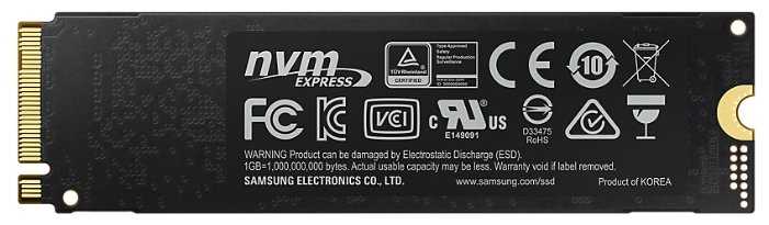 Твердотельный накопитель Samsung 970 PRO 512 ГБ фотография 3