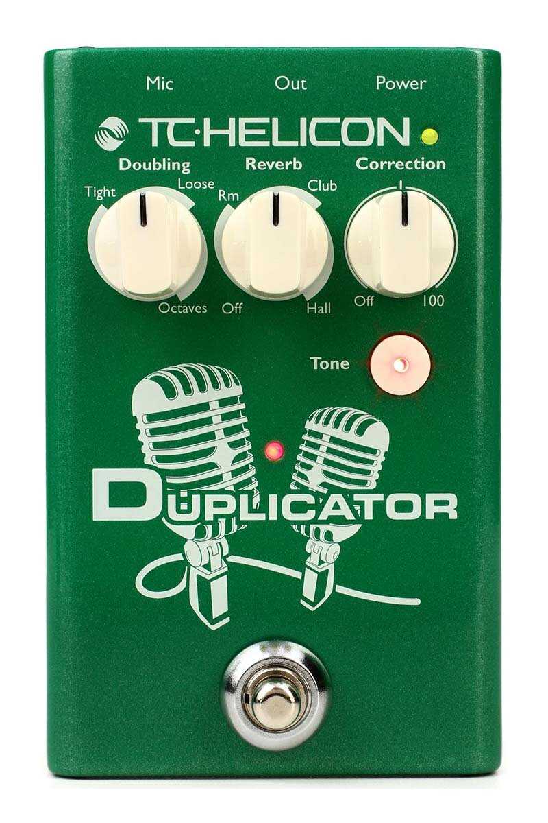 Напольная вокальная педаль TC Helicon Duplicator фотография 4