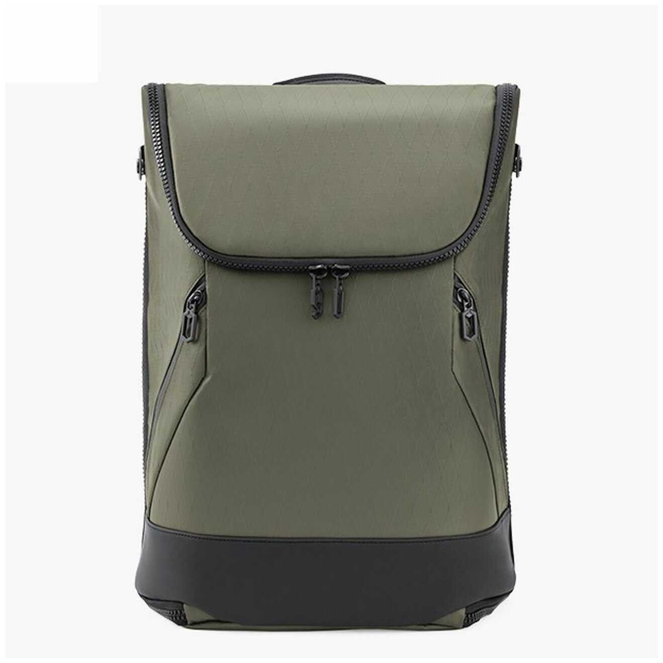 Рюкзак NINETYGO FULL. OPEN Business Travel Backpack Green фотография 1