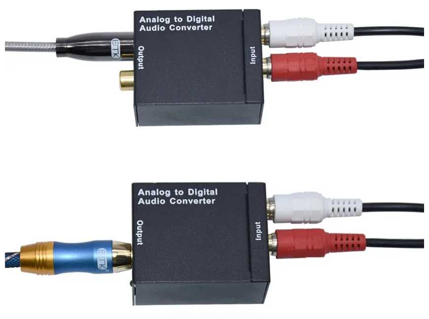 Конвертер звуковой с оптики (S/PDIF) на тюльпаны (AV, RCA) с питанием фотография 4
