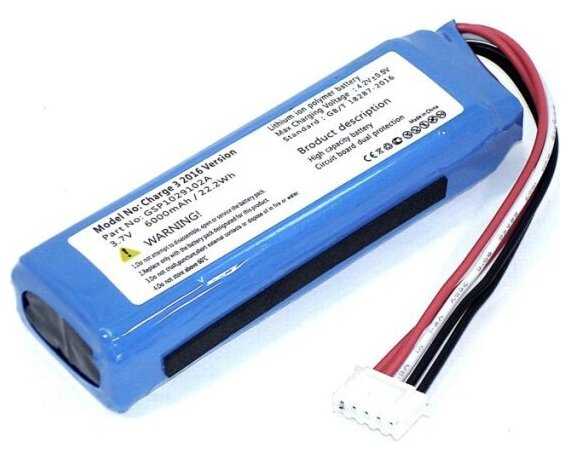 Аккумулятор JBL Charge 3 (GSP1029102A) фотография 4