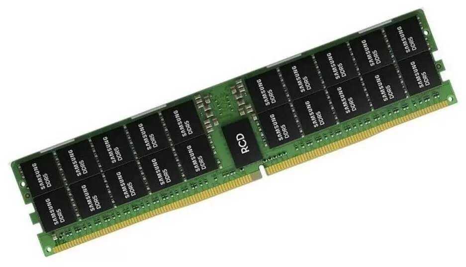 Оперативная память Samsung DDR5 RDIMM (M321RAGA0B20-CWK) фотография 2
