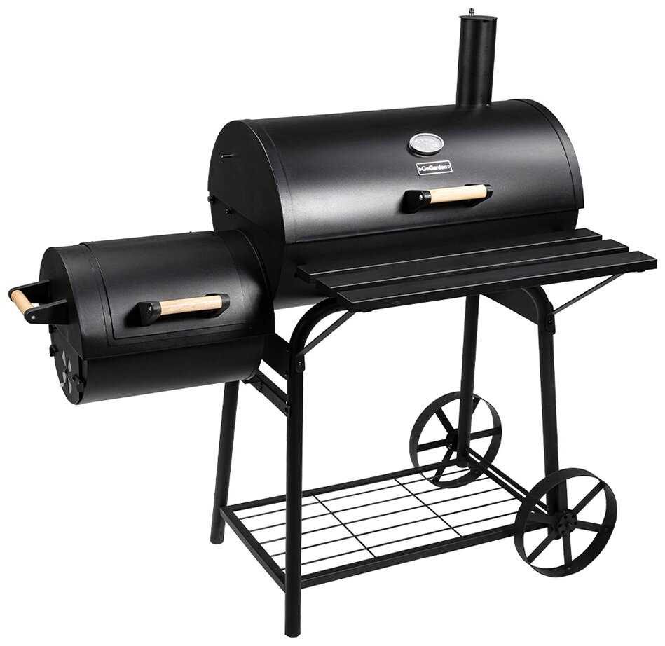 Гриль угольный Go Garden Chef-Smoker 66 Pro, 72.5х126х125 см