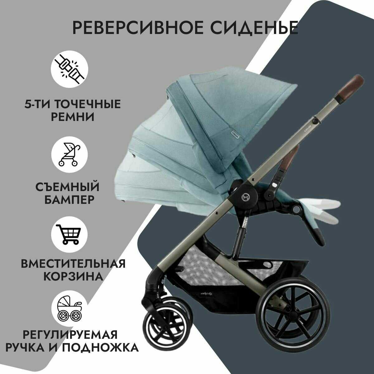 Прогулочная коляска Cybex Balios S LUX (NEW 2023) фотография 1
