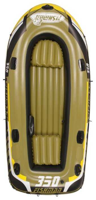 Надувная лодка Jilong Fishman 350set JL007209-1N с веслами и насосом фотография 1