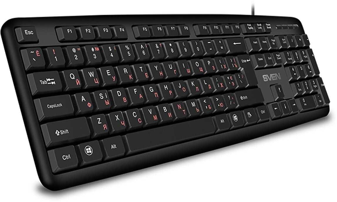 Комплект 2 шт Sven Клавиатура Sven KB-S230 (KB-S230) фотография 18