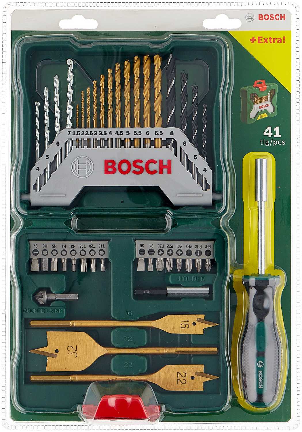 Набор оснастки для инструментов BOSCH Titanium X-Line 40 (2.607.017.334)