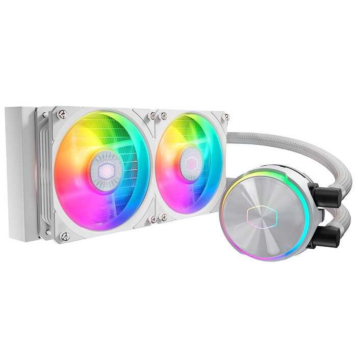 Система водяного охлаждения Cooler Master MasterLiquid PL240 Flux фотография 4