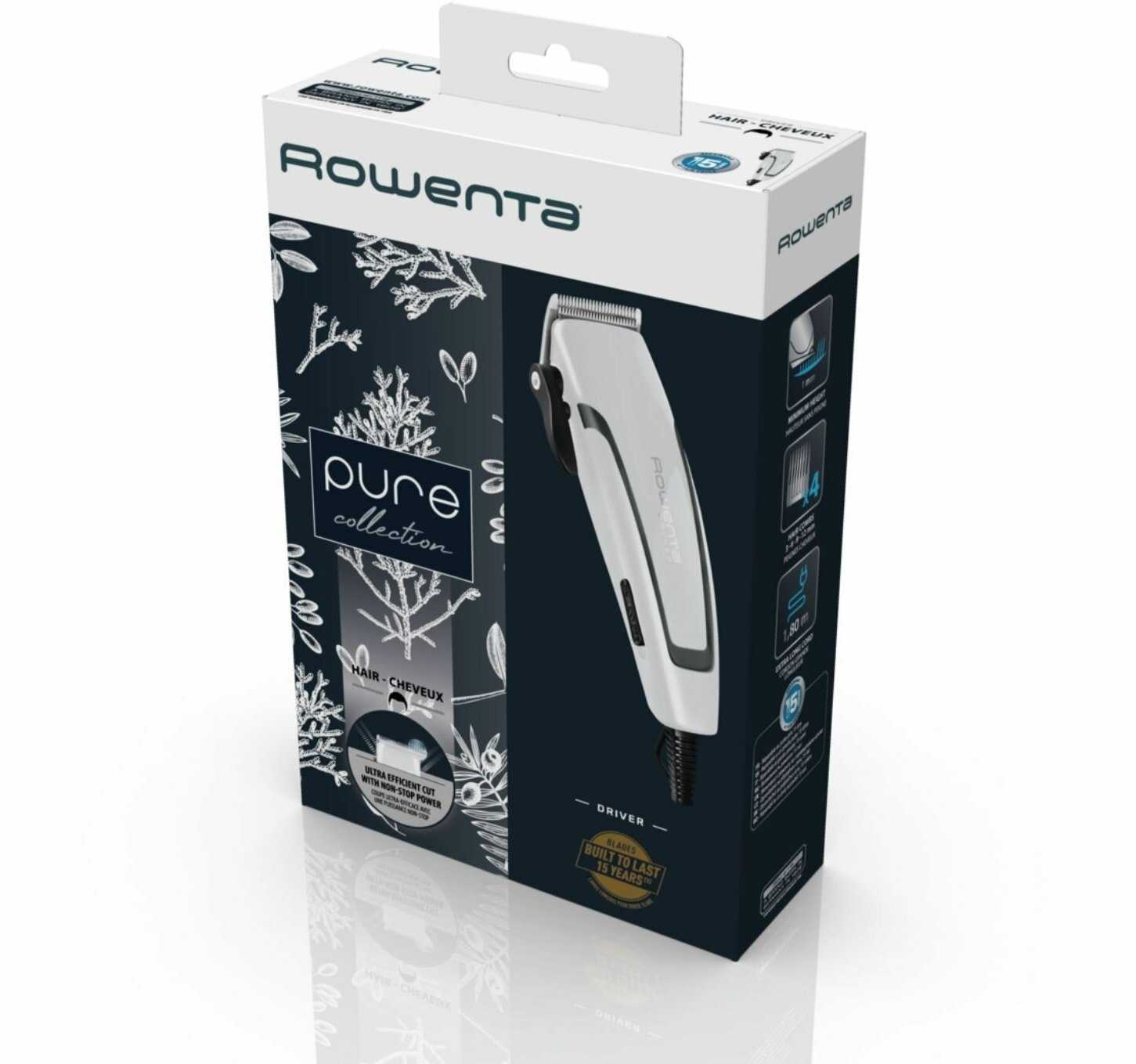 Машинка для стрижки волос Rowenta Pure Collection Driver (TN1605F0) фотография 10