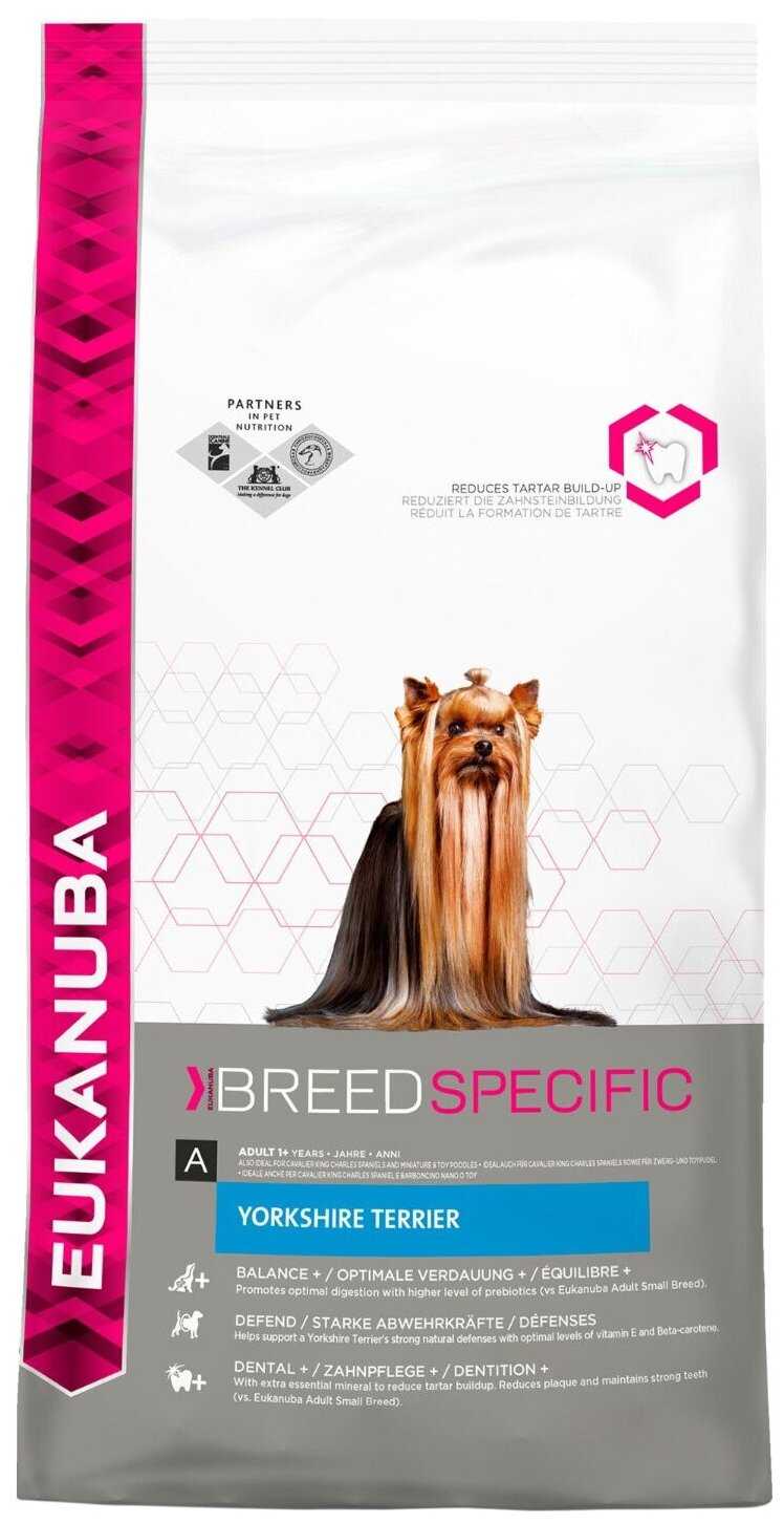 Корм для собак Eukanuba Breed Specific (Йоркширский терьер)